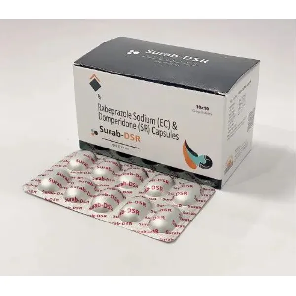 Rabeprazole Sodium (EC) & Domperidone (SR) Capsules — Buy Online from NexCure Health