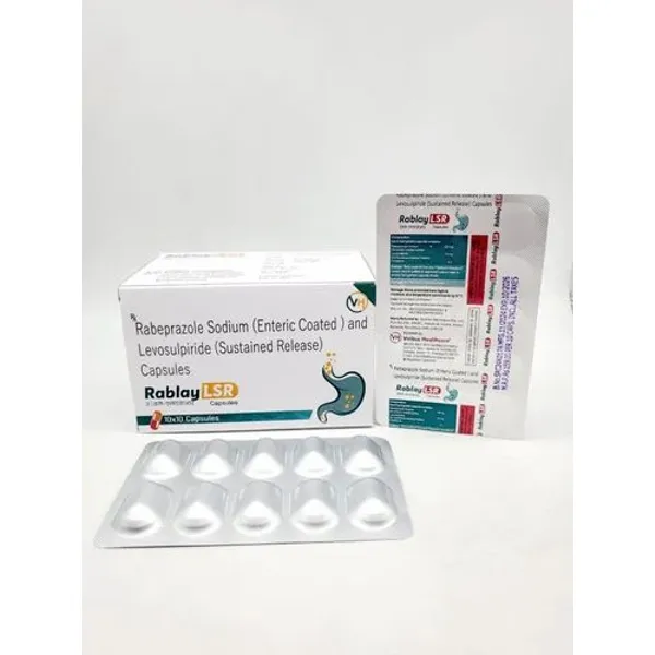 Rabeprazole Sodium & Levosulpiride SR Capsules — Buy Online from NexCure Health