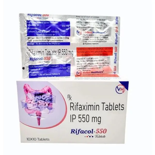 Rifaximin Tablets 550 Mg 550 Mg — Buy Online from NexCure Health