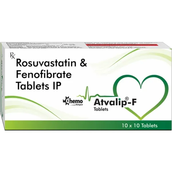 Rosuvastatin And Fenofibrate Tablets — Buy Online from NexCure Health