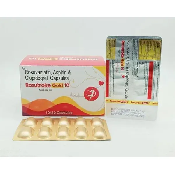Rosuvastatin Aspirin Clopidogrel Capsules — Buy Online from NexCure Health