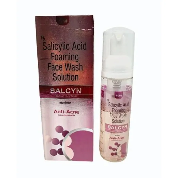 Salicylic acid 1% foaming facewash SALCYN FACEWASH 1% — Buy Online from NexCure Health