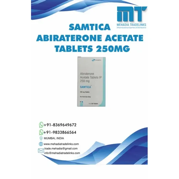 Samtica - Abiraterone Acetate Tablet — Buy Online from NexCure Health