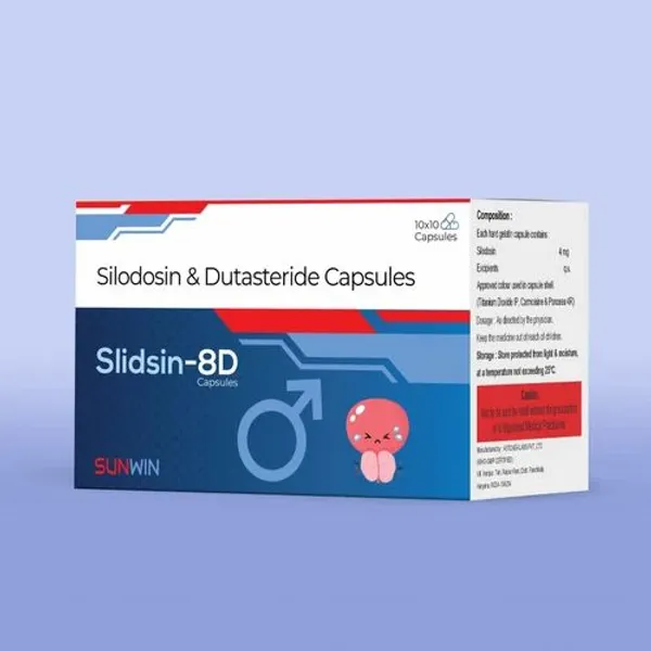 Silodosin 8mg Dutasteride 0.5mg 8mg — Buy Online