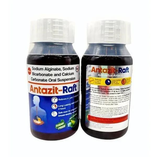 Sodium Alginate, Sodium Bicarbonate & Calcium Carbonate Oral Suspension — Buy Online from NexCure Health