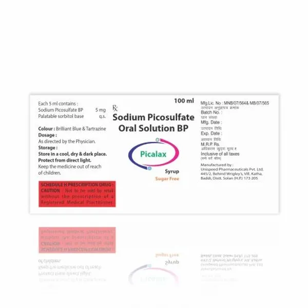 Sodium Picosulfate Oral Solution Syrup — Buy Online from NexCure Health