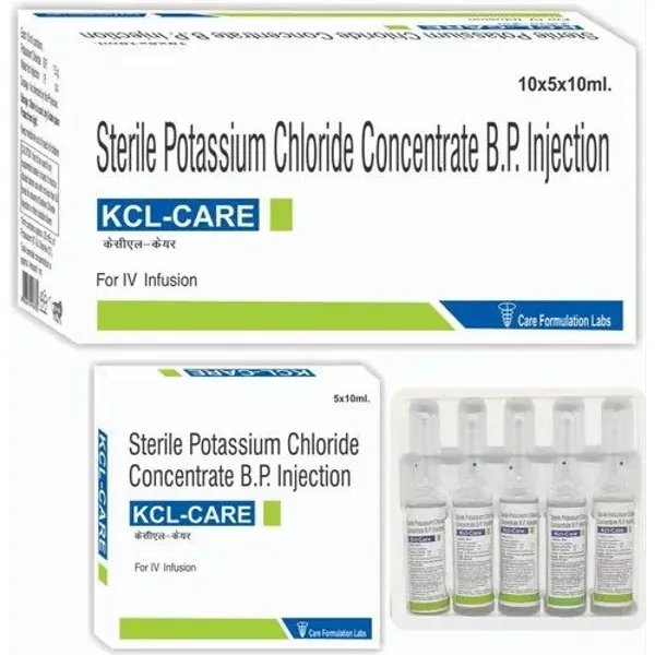 Sterile Potasium Chloride Concentrate B.P. Injection — Buy Online from NexCure Health