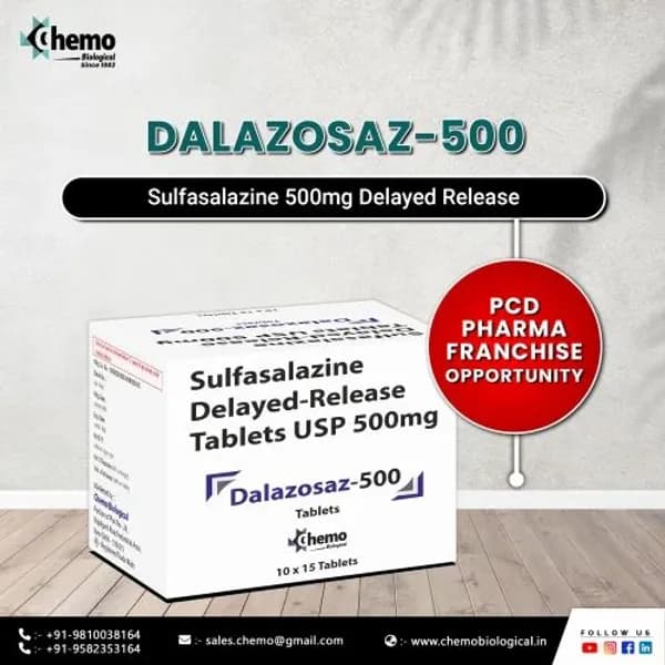 Sulfasalazine Delayed Release Tablets USP 500mg 500mg — Buy Online from NexCure Health