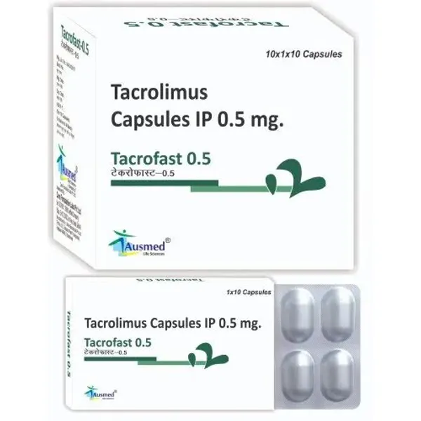 Tacrolimus Capsules IP 0.5mg 0.5mg — Buy Online from NexCure Health