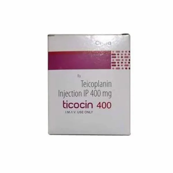 Teicoplanin (Ticoplanin) 400mg 400mg — Buy Online from NexCure Health