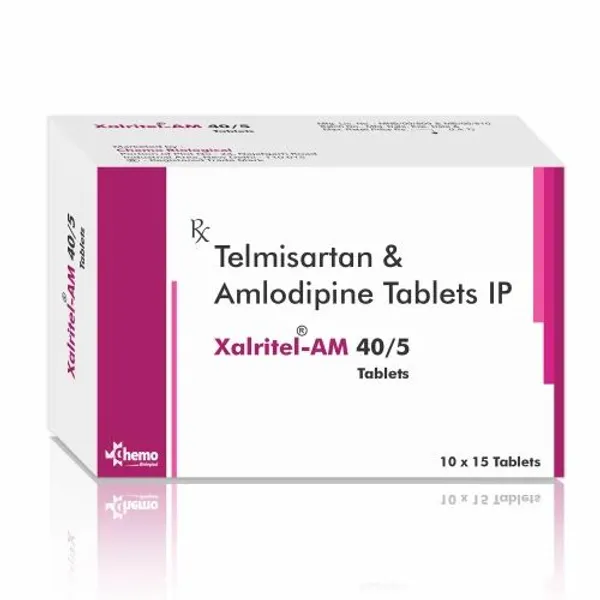 Telmisartan 40 Mg Amlodipine 5 Mg Tab 40 Mg — Buy Online from NexCure Health