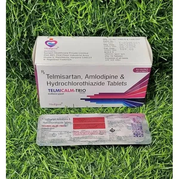 Telmisartan Amlodipine & Hydrochlorothiazide — Buy Online from NexCure Health