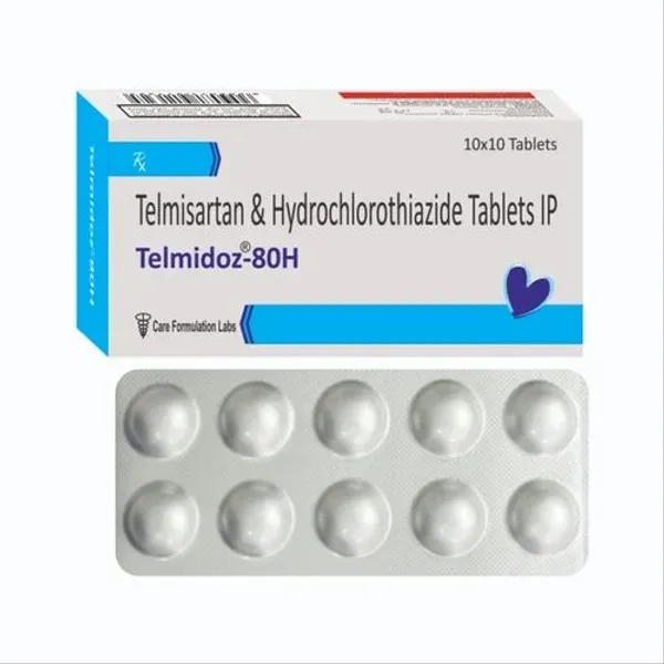 Telmisartan And Hydrochlorothiazide Tablets — Buy Online from NexCure Health