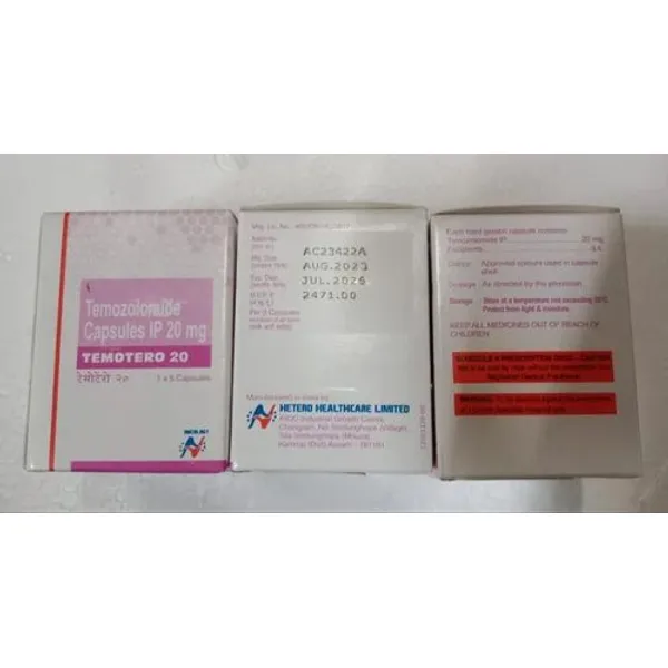 Temotero 20 Mg Capsules 20 Mg — Buy Online from NexCure Health