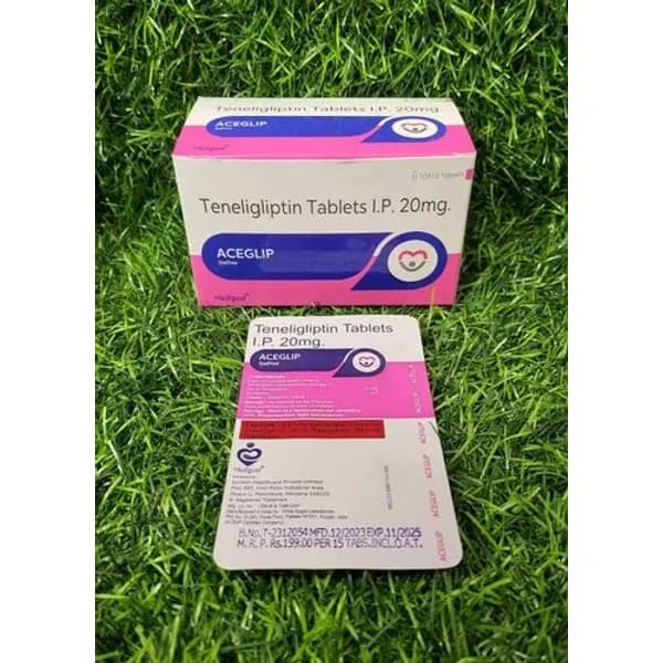 Teneligliptin Tablets Lp 20 Mg 20 Mg — Buy Online from NexCure Health