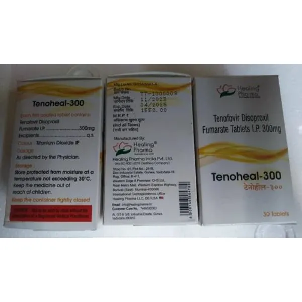 TENOHEAL 300MG TENOFOVIR 300MG — Buy Online from NexCure Health