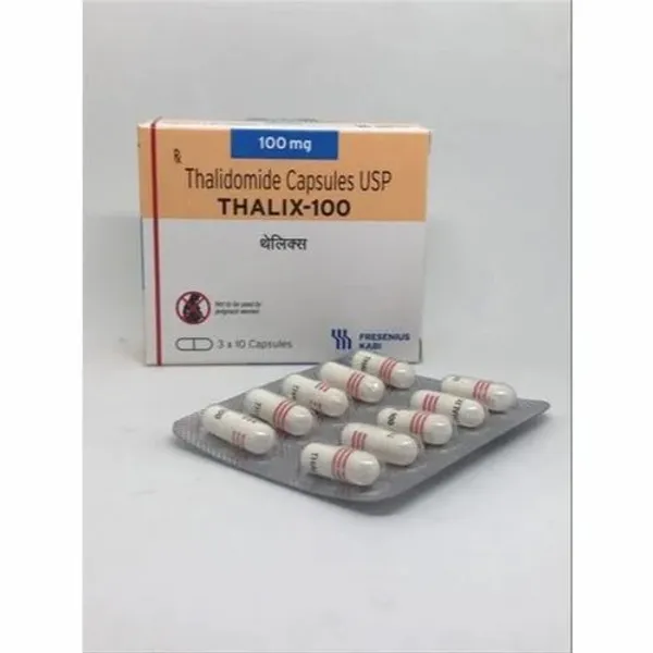 Thalix Capsule (Thalidomide 50mg & 100mg) 50mg — Buy Online from NexCure Health