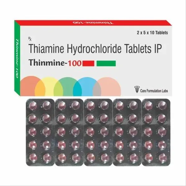 Thiamine Hydrochloride 100 Mg Tablet 100 Mg — Buy Online from NexCure Health