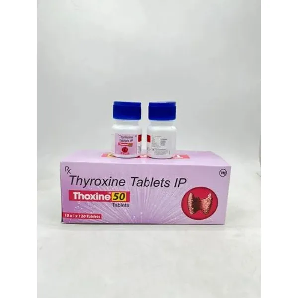 THOXINE 50 TABLET (THYROXINE 50MG) 50MG — Buy Online from NexCure Health