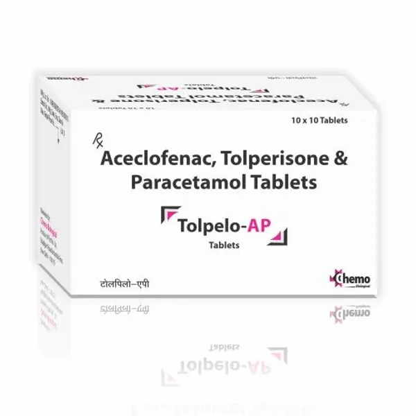 Tolperisone Aceclofenac and Paracetamol Tablets — Buy Online from NexCure Health