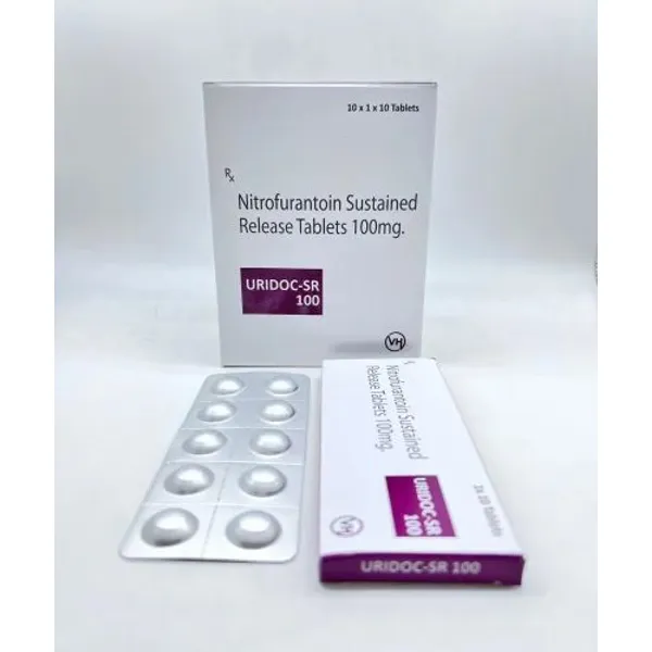 URIDOC SR 1OO TABLET Nitrofurantoin 100mg sustained released 100mg — Buy Online from NexCure Health