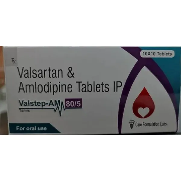 Valsartan 80mg & Amlodipine 5mg 80mg — Buy Online from NexCure Health