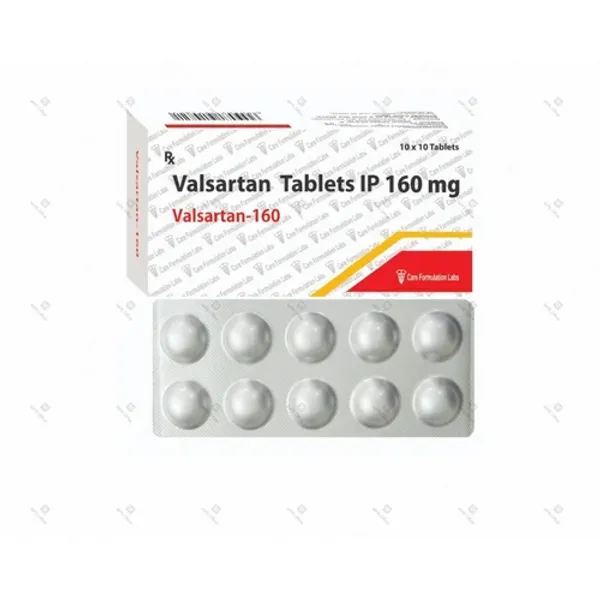 Valsartan IP 160mg 160mg — Buy Online from NexCure Health