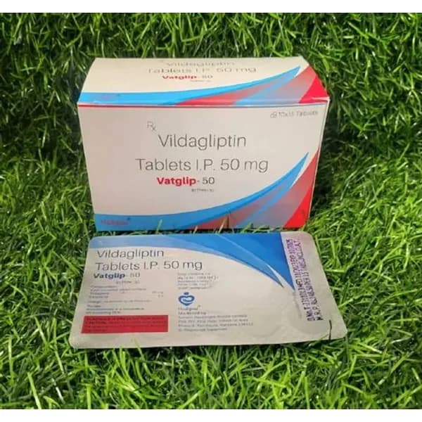 Vildagliptin Tablets Ip 50 Mg 50 Mg — Buy Online from NexCure Health