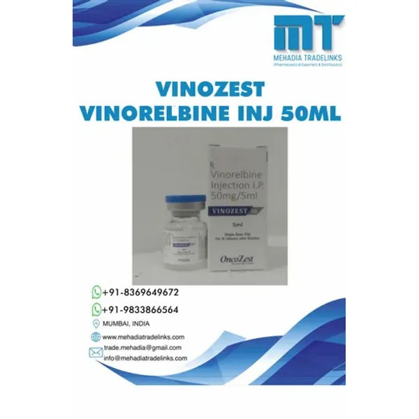 Vinorelbine 50 Mg Injection 50 Mg — Buy Online from NexCure Health