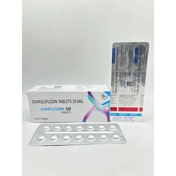 Viriflozin 10 Dapagliflozin 10 Mg Tablet 10 Mg — Buy Online from NexCure Health