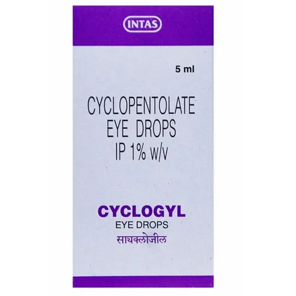 1% W/V Cyclogyl Cyclopentolate Eye Drops IP 1% β Buy Online from NexCure Health