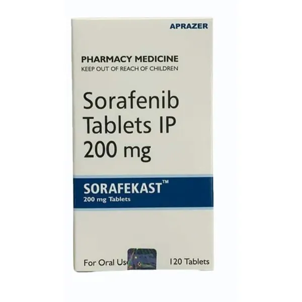 200mg Sorafekast Sorafenib Tablets IP 200mg — Buy Online from NexCure Health