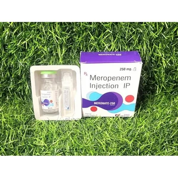 250mg Meropenem Injection 250mg — Buy Online from NexCure Health