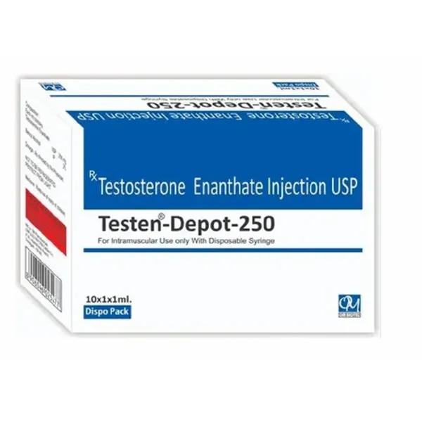 250mg Testen-Depot Testosterone Enanthate Injection USP 250mg — Buy Online from NexCure Health