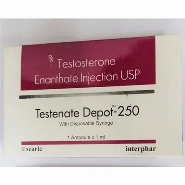 250mg Testenate Depot Testosterone Enanthate Injection USP 250mg — Buy Online from NexCure Health