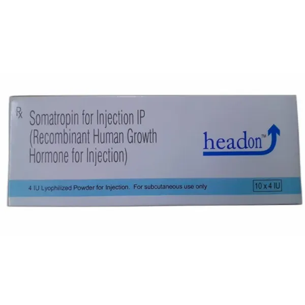 4IU Headon Recombinant Human Growth Hormone Somatropin Injection 4IU — Buy Online from NexCure Health