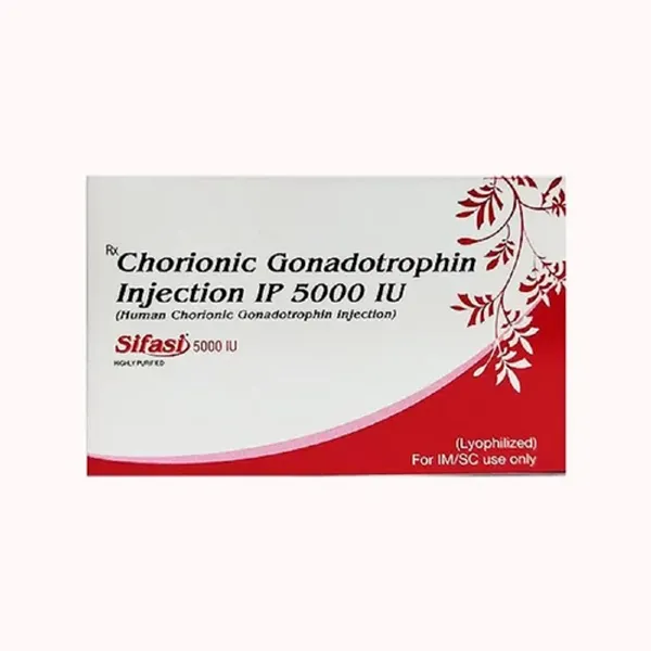 5000IU Sifasi Human Chorionic Gonadotropin Injection IP 5000IU — Buy Online from NexCure Health