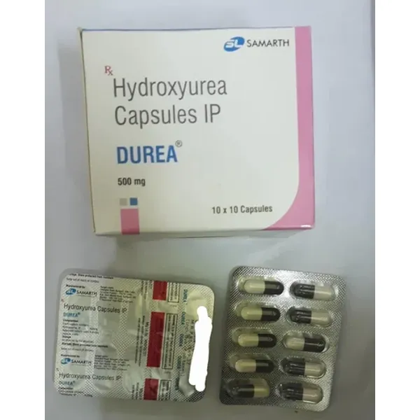 500mg Dura Hydroxyurea Capsules IP 500mg β Buy Online from NexCure Health
