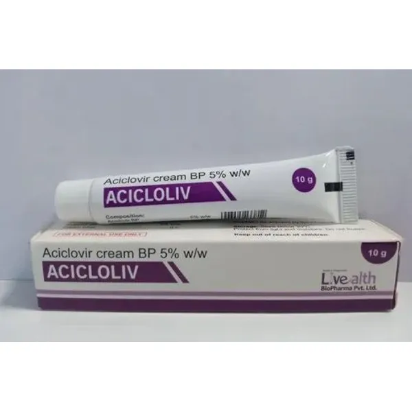 Aciclovir Cream 5% 5% — Buy Online from NexCure Health