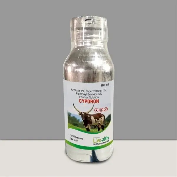 Amitraz cypermethrin piperonyl butoxide pour on solution β Buy Online from NexCure Health