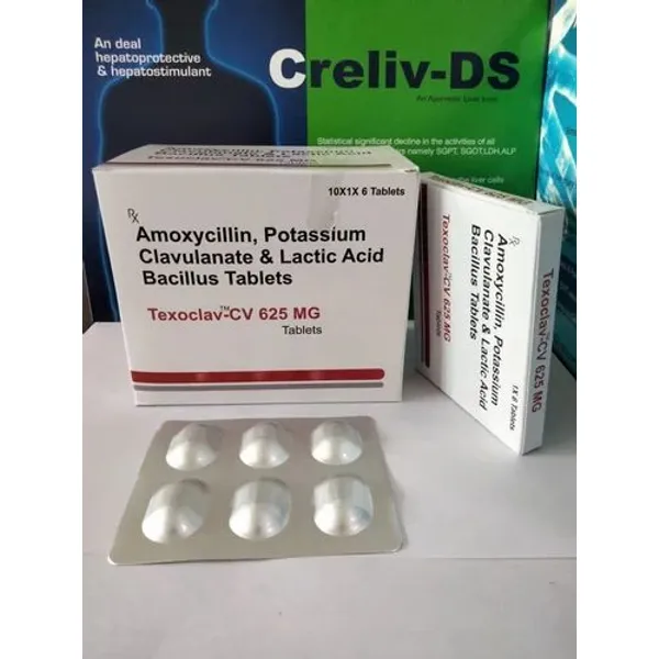 AMOXYCILLIN POTASSIUM CLAVULANATE LACTIC ACID BACILLUS TABLET IN PCD FRANCHISE β Buy Online from NexCure Health