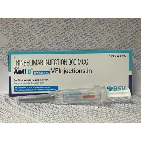 Anti-D Immunoglobulin Injection — Buy Online from NexCure Health