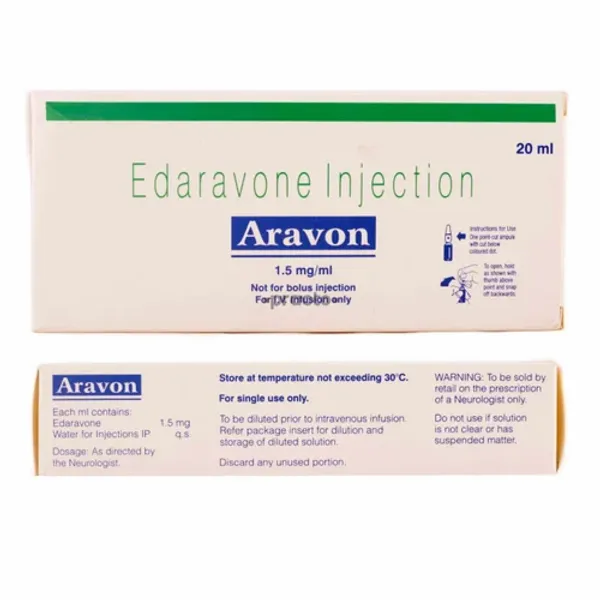 Aravon 1.5 Mg (Edaravone Injection) 1.5 Mg — Buy Online from NexCure Health
