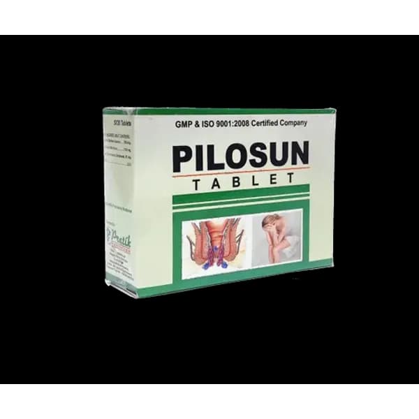 Arvedic Herbal Tablet For Piles - Pilosun Tablet β Buy Online from NexCure Health