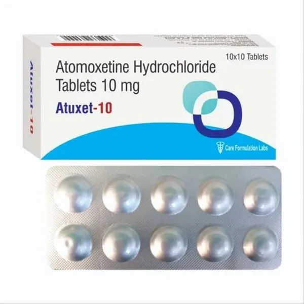 Atomoxetine Hydrochloride Tablets β Buy Online from NexCure Health
