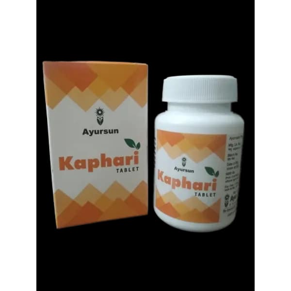 Ayursun Pharma Kaphari Tablet β Buy Online from NexCure Health
