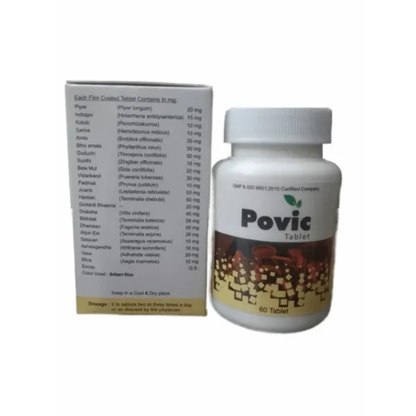 Ayursun Pharma Povic Tablet — Buy Online from NexCure Health