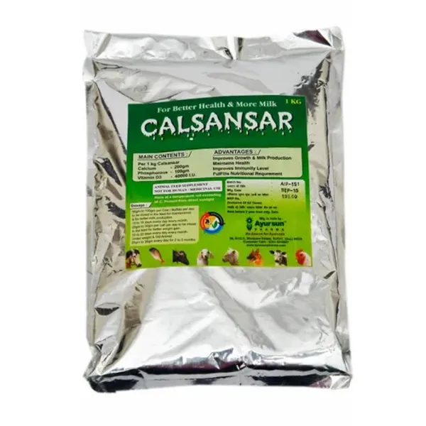 Ayurvedic And Herbal Medicine For Calcium Supplement - Ayursun Calsansar Powder — Buy Online from NexCure Health