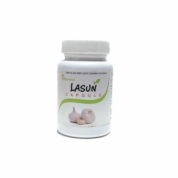 Ayurvedic Herbal Capsule For Maintaining Cholesterol Level - Ayursun Lasun Capsule — Buy Online from NexCure Health