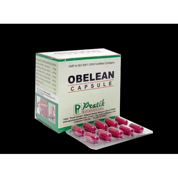 Ayurvedic Herbal Capsule For Weight Reducer - Obelean Capsule β Buy Online from NexCure Health